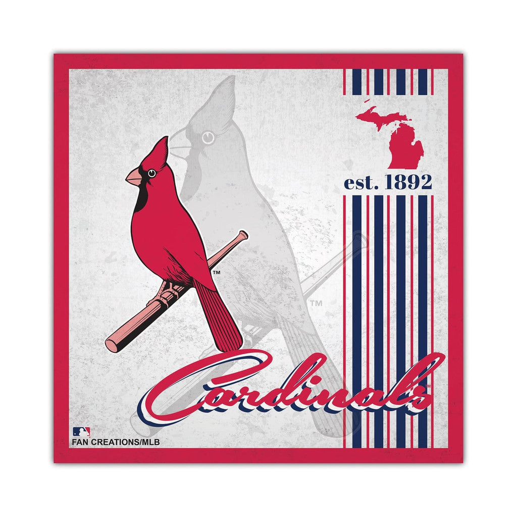 Sign 10x10 Album St. Louis Cardinals Sign Wood 10x10 Album Design 878461371058
