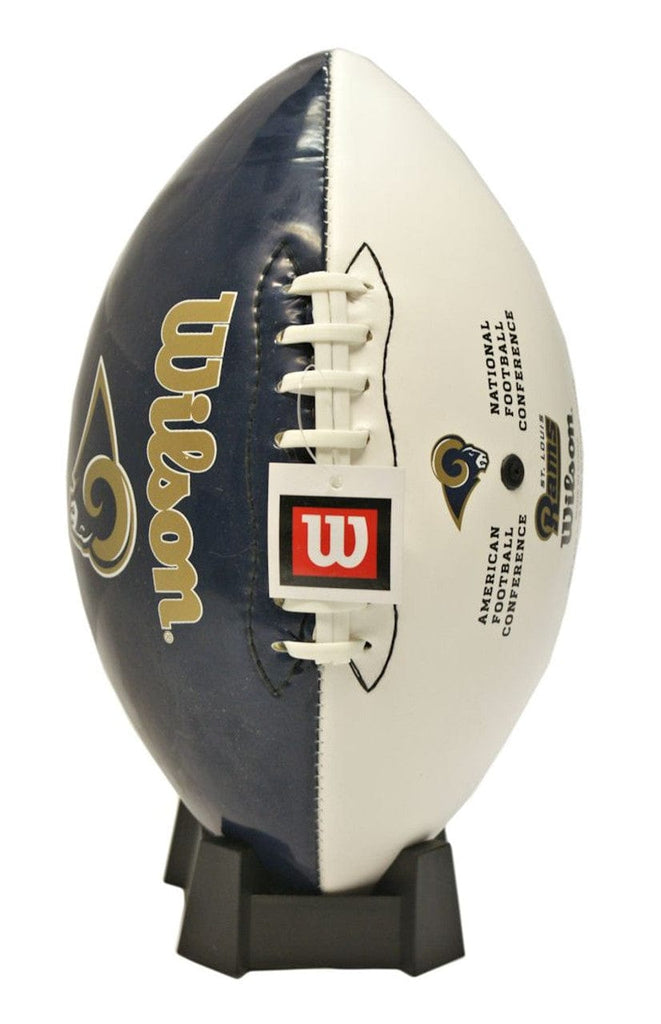 NFL Legacy Teams St. Louis Rams Football Wilson Team Logo CO 026388222261