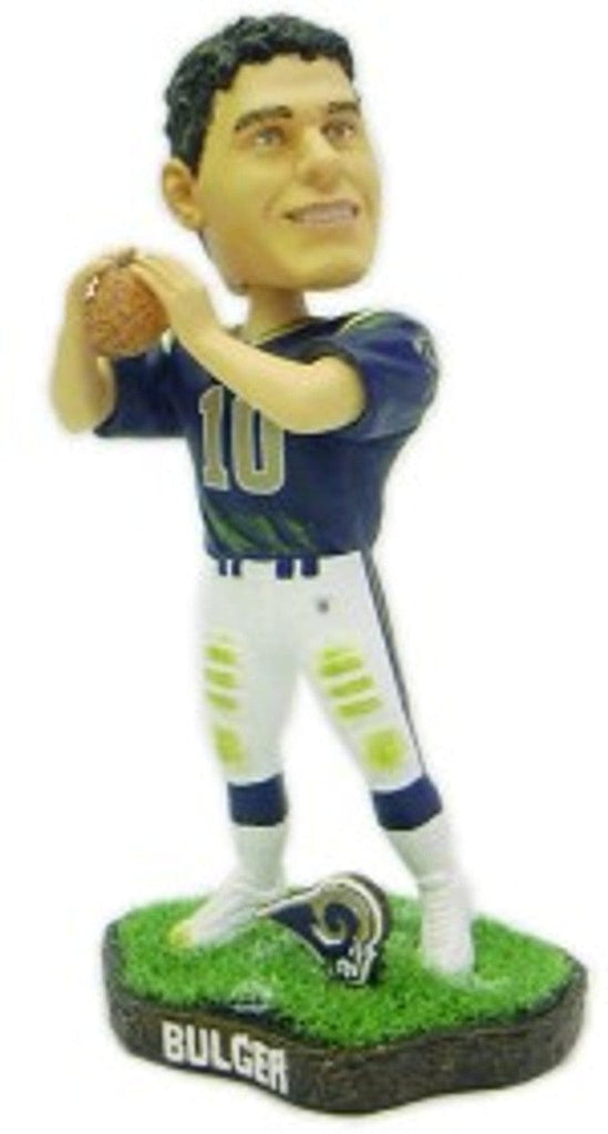 NFL Legacy Teams St. Louis Rams Marc Bulger Game Worn Forever Collectibles Bobblehead CO 681329097829