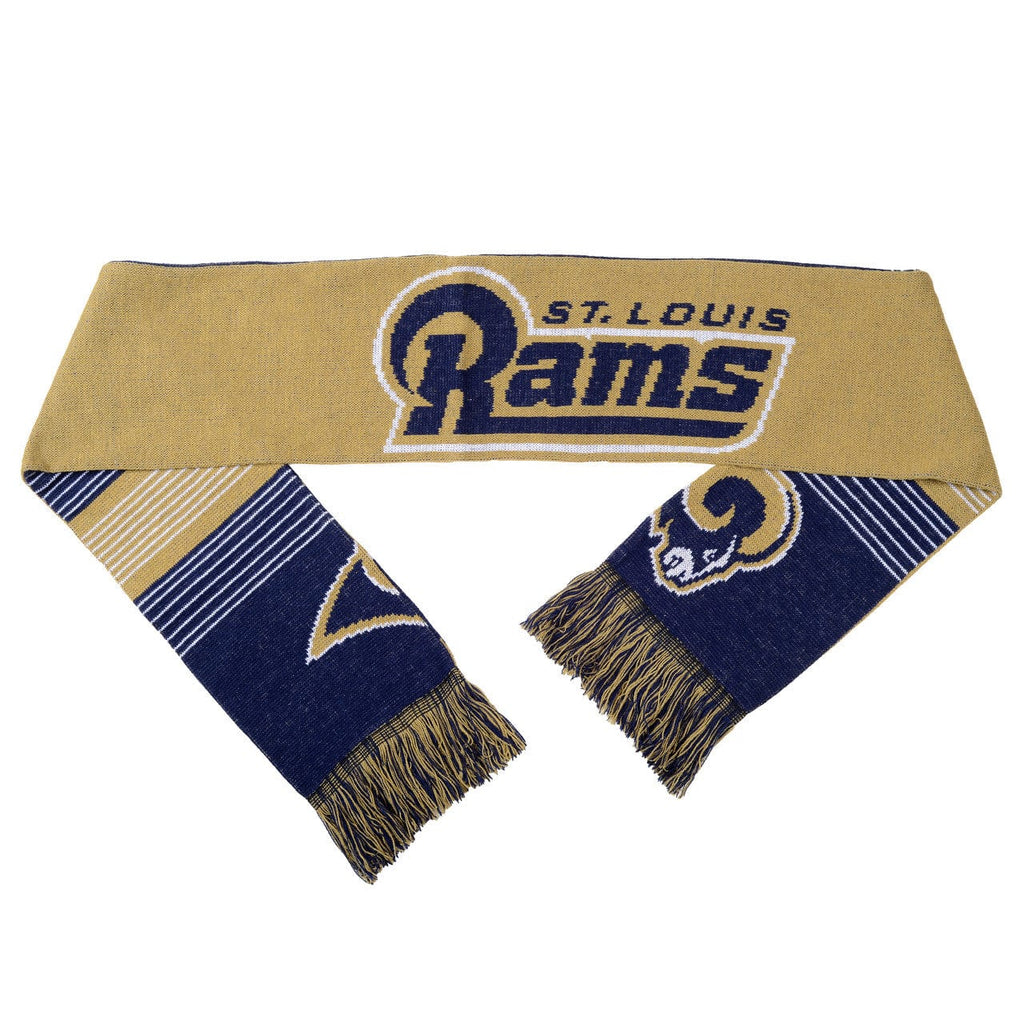 NFL Legacy Teams St. Louis Rams Split Logo Reverse Scarf 889345125728