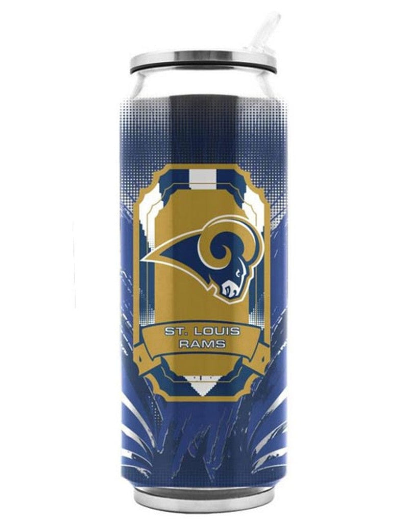 NFL Legacy Teams St. Louis Rams Thermo Can Stainless Steel 16.9oz CO 094131045221