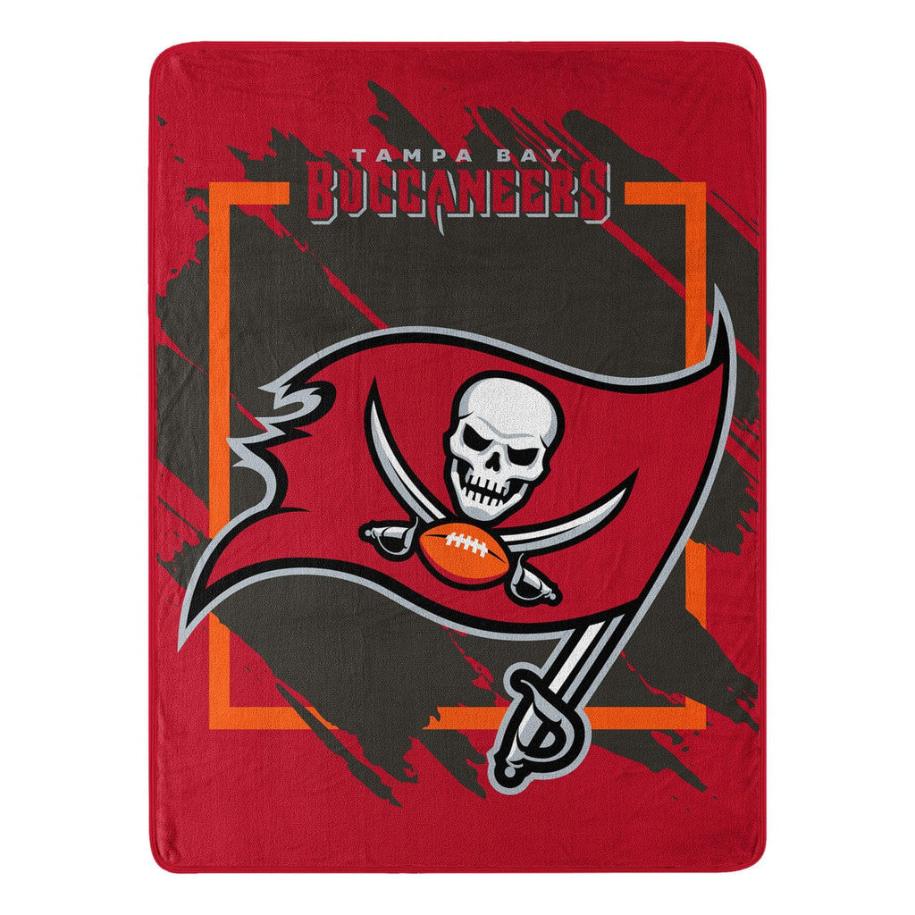 Blankets Tampa Bay Buccaneers Blanket 46x60 Micro Raschel Dimensional Design Rolled 190604331362