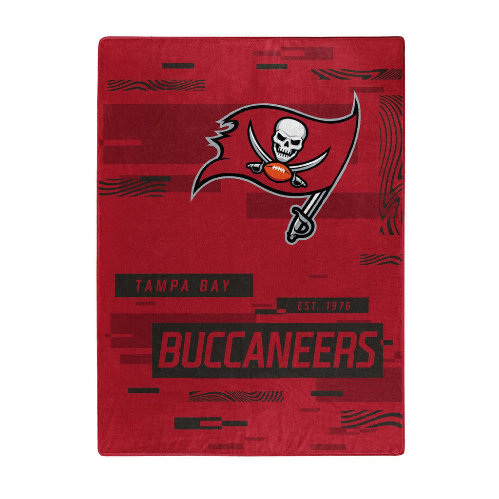 Blankets Tampa Bay Buccaneers Blanket 60x80 Raschel Digitize Design 190604333342