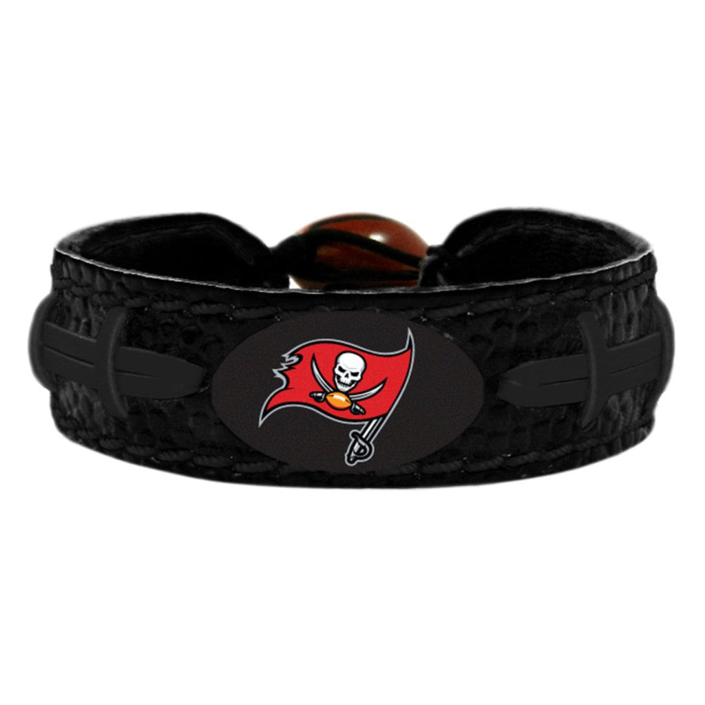 Tampa Bay Buccaneers Tampa Bay Buccaneers Bracelet Team Color Tonal Black Football CO 637057057086