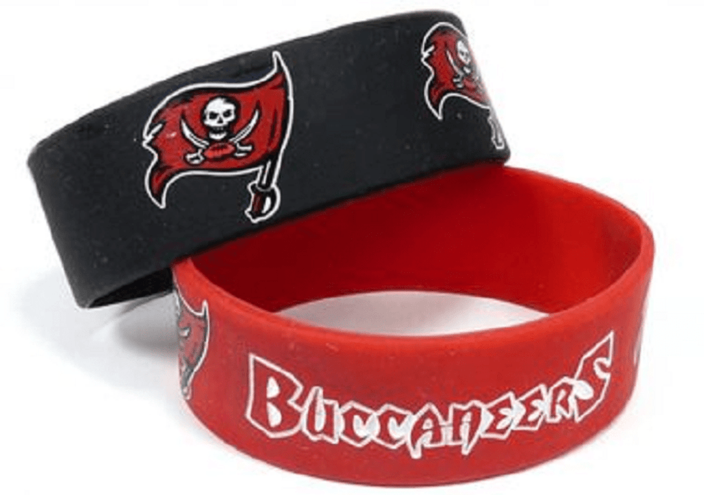 Jewelry Bracelets 2 Packs Tampa Bay Buccaneers Bracelets 2 Pack Wide 763264007160