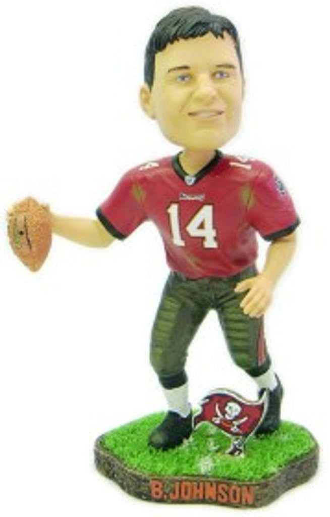 Tampa Bay Buccaneers Tampa Bay Buccaneers Brad Johnson Game Worn Forever Collectibles Bobblehead CO 681329099045