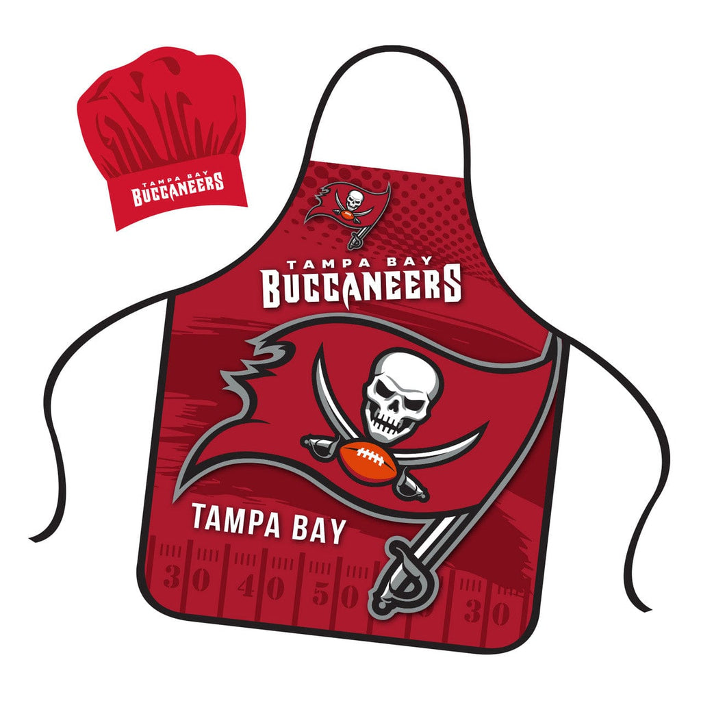 Chef Hat and Apron Sets Tampa Bay Buccaneers Chef Hat and Apron Set 194688000428