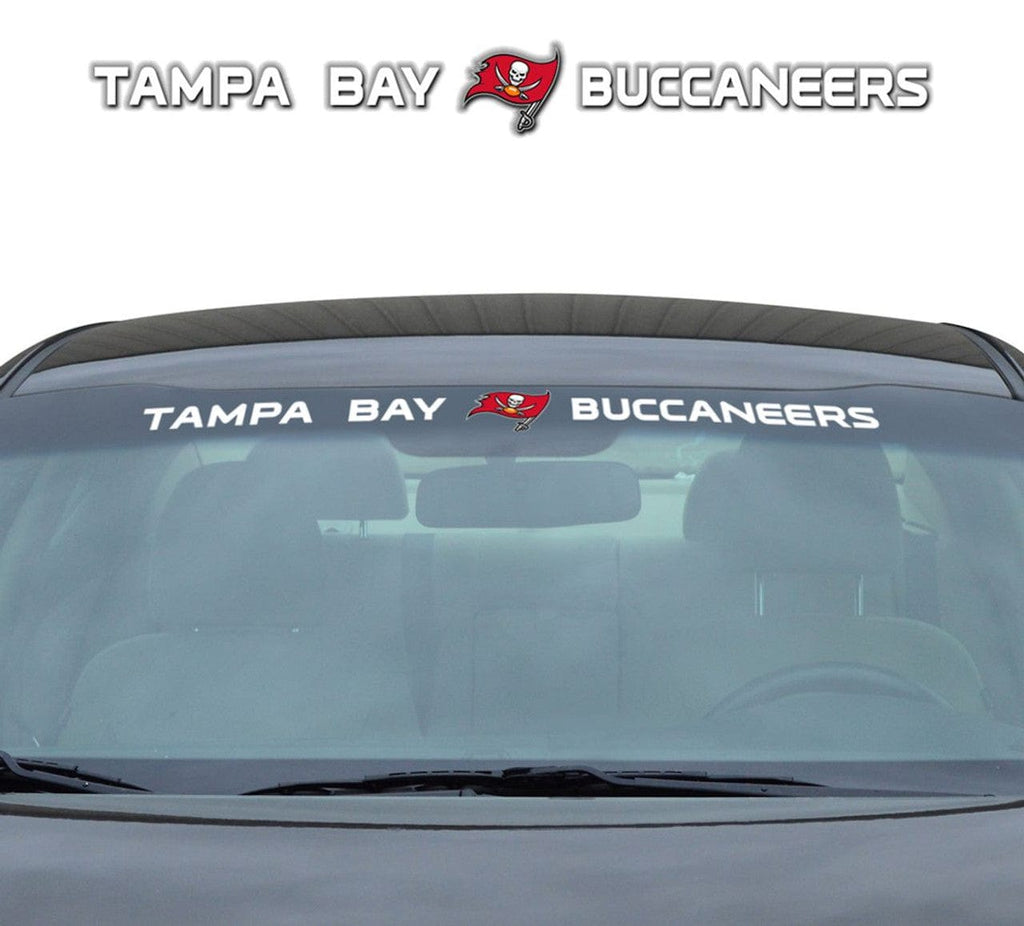 Decal 35x4 Windshield Style Tampa Bay Buccaneers Decal 35x4 Windshield 681620802290