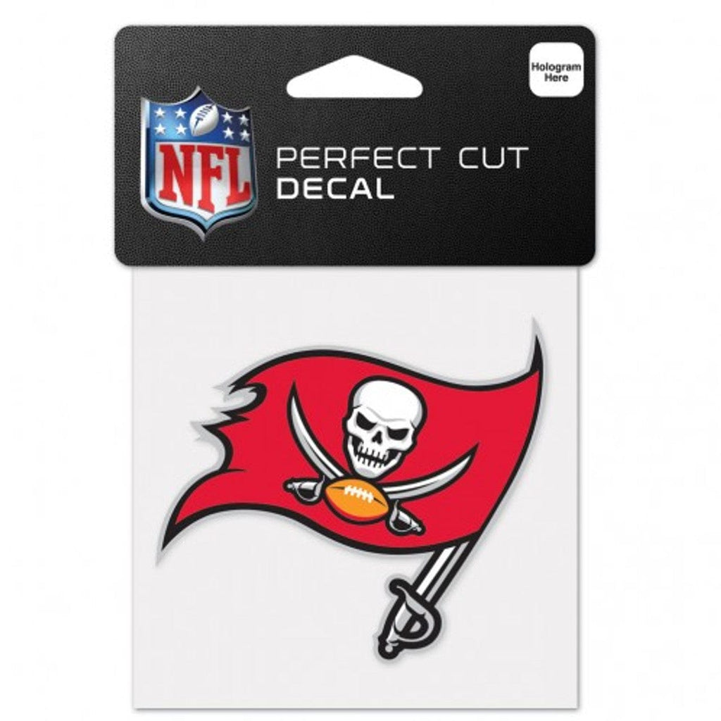 Decal 4x4 Perfect Cut Color Tampa Bay Buccaneers Decal 4x4 Perfect Cut Color 032085630957