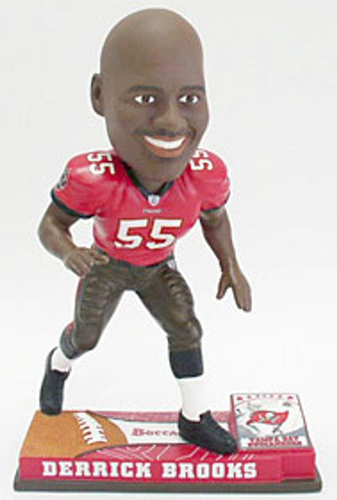 Tampa Bay Buccaneers Tampa Bay Buccaneers Derrick Brooks Forever Collectibles On Field Bobblehead CO 681329639098