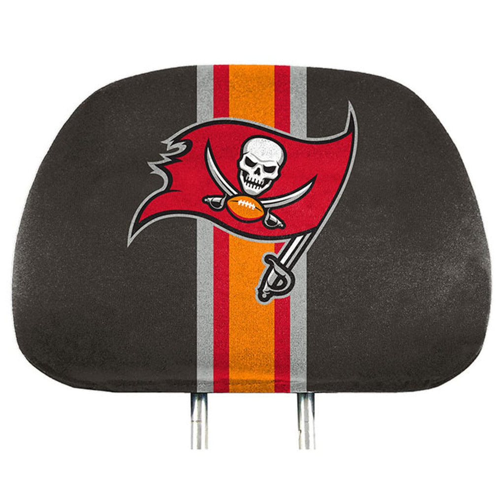 Auto Headrest Covers Tampa Bay Buccaneers Headrest Covers Full Printed Style 681620175295