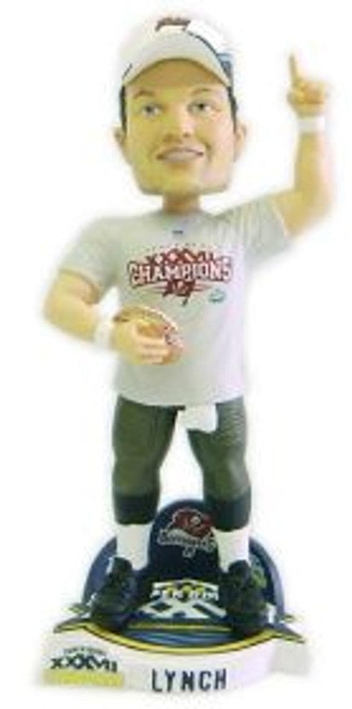 Tampa Bay Buccaneers Tampa Bay Buccaneers John Lynch Super Bowl Champ Cap Forever Collectibles Bobblehead CO 681329095221