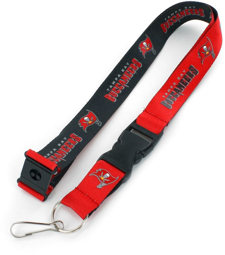 Tampa Bay Buccaneers Tampa Bay Buccaneers Lanyard Reversible Black/Red Special Order 763264007030