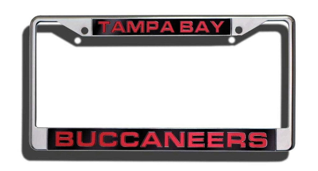 License Frame Chrome Tampa Bay Buccaneers License Plate Frame Laser Cut Chrome 094746402648