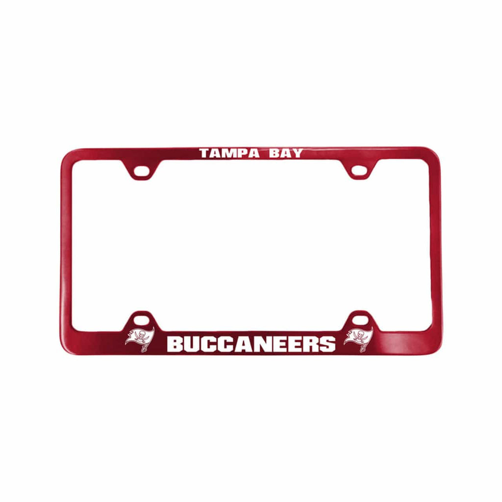 License Plate Frame Laser Cut Tampa Bay Buccaneers License Plate Frame Laser Cut Red 023245919388