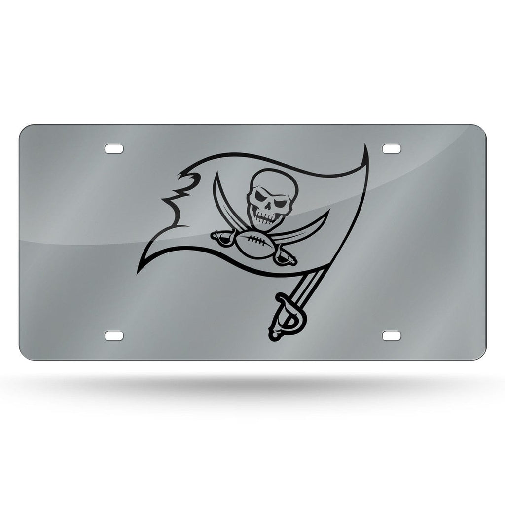 License Plate Laser Cut Tampa Bay Buccaneers License Plate Laser Cut Silver 767345859402