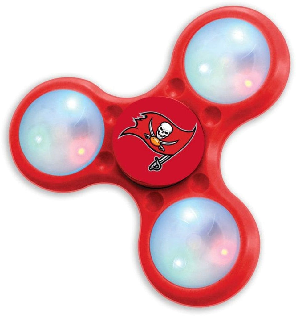 Tampa Bay Buccaneers Tampa Bay Buccaneers Spinners 3 Prong LED Style CO 763264712651