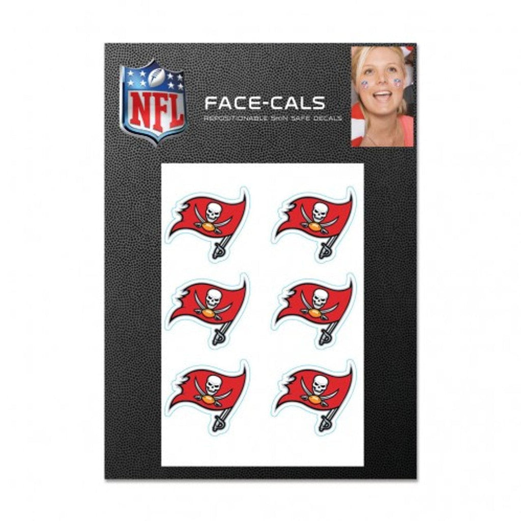 Face Cals Tampa Bay Buccaneers Tattoo Face Cals 614934761588