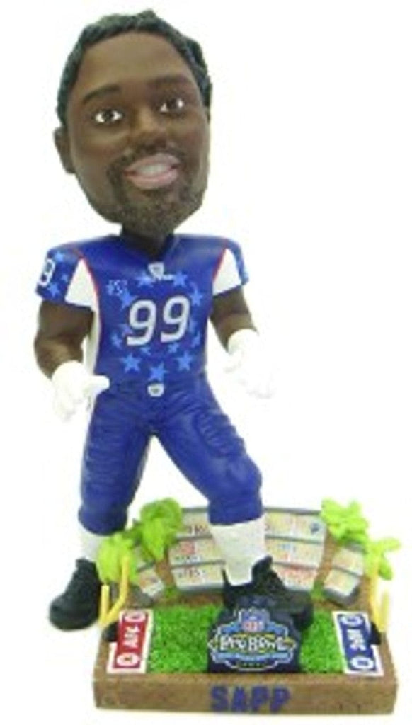 Tampa Bay Buccaneers Tampa Bay Buccaneers Warren Sapp 2003 Pro Bowl Forever Collectibles Bobblehead CO 681329086472