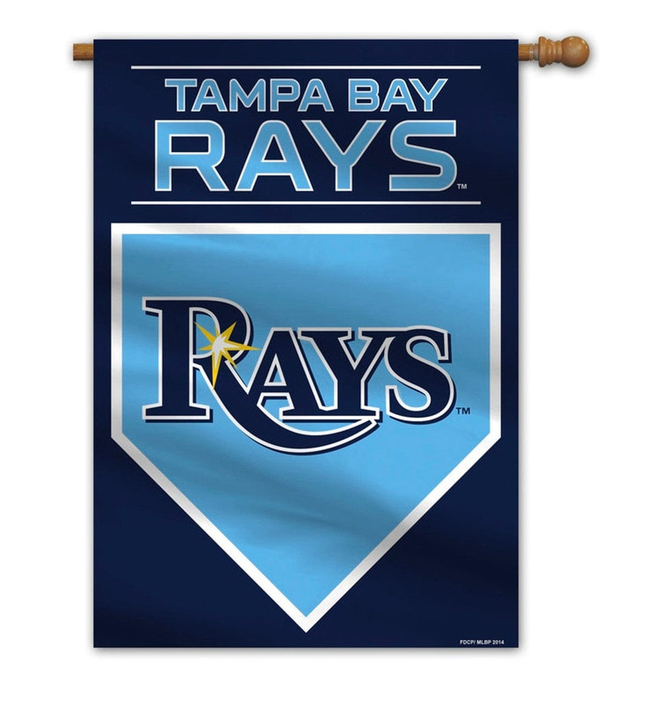 Tampa Bay Rays Tampa Bay Rays Banner 28x40 House Flag Style 2 Sided CO 023245648309