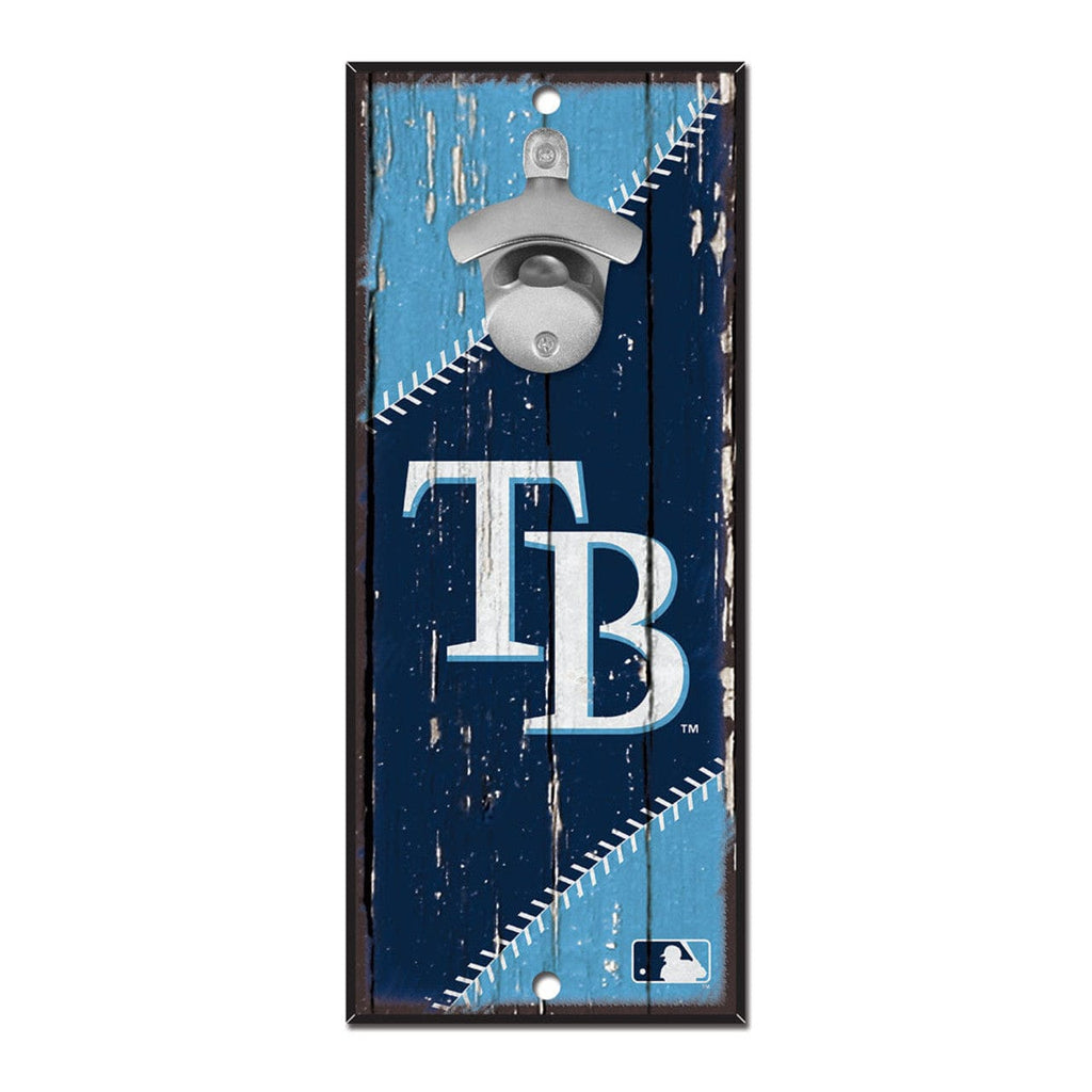 Sign 5x11 Bottle Opener Tampa Bay Rays Sign Wood 5x11 Bottle Opener - Special Order 032085589101