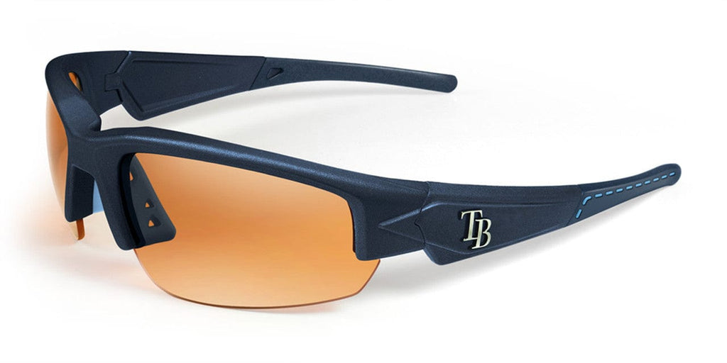 Sunglasses Dynasty 2.0 Tampa Bay Rays Sunglasses - Dynasty 2.0 Blue with Blue Tips & Light Blue Stich 748252081322