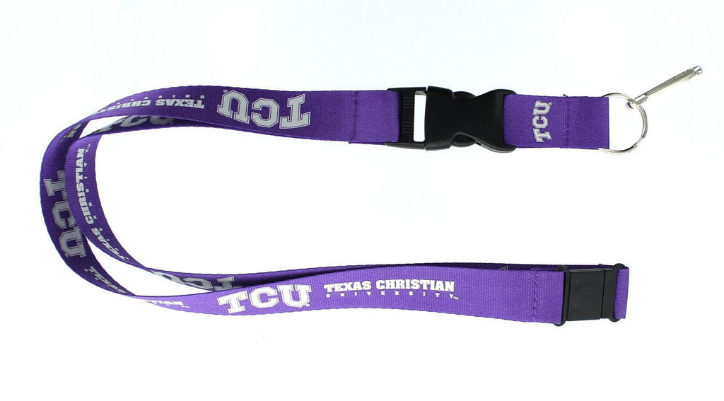 Lanyards TCU Horned Frogs Lanyard Purple 763264295536