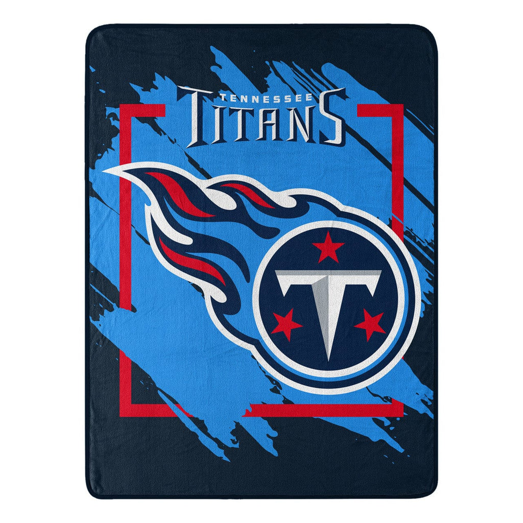 Blankets Tennessee Titans Blanket 46x60 Micro Raschel Dimensional Design Rolled 190604331461