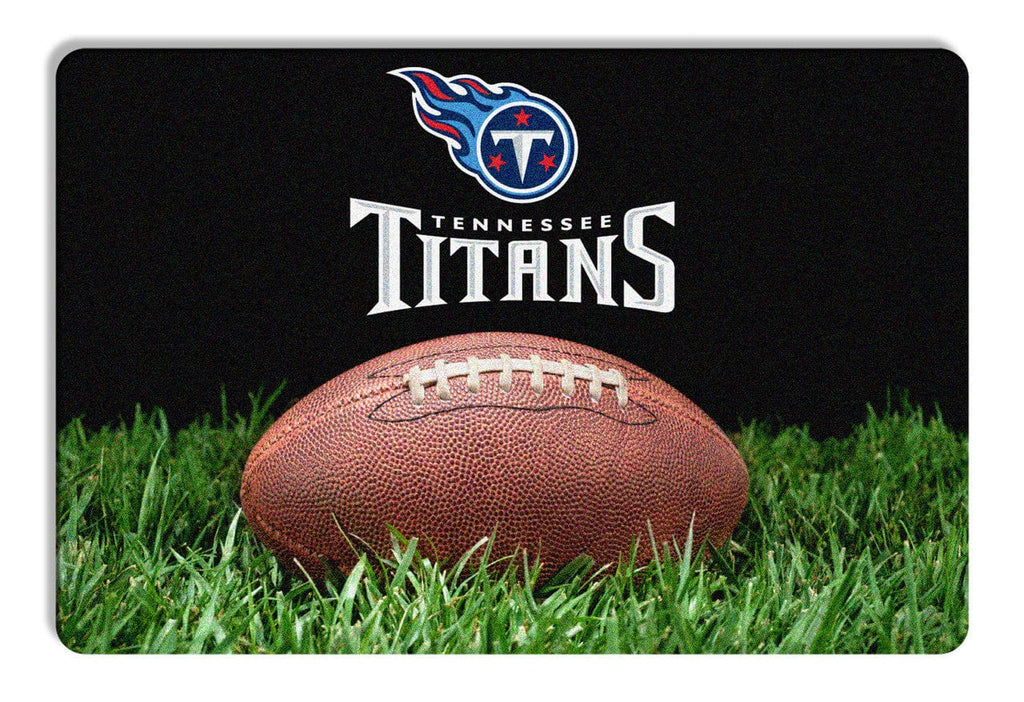 Pet Fan Gear Bowl Mat Tennessee Titans Classic NFL Football Pet Bowl Mat - L 844214071377