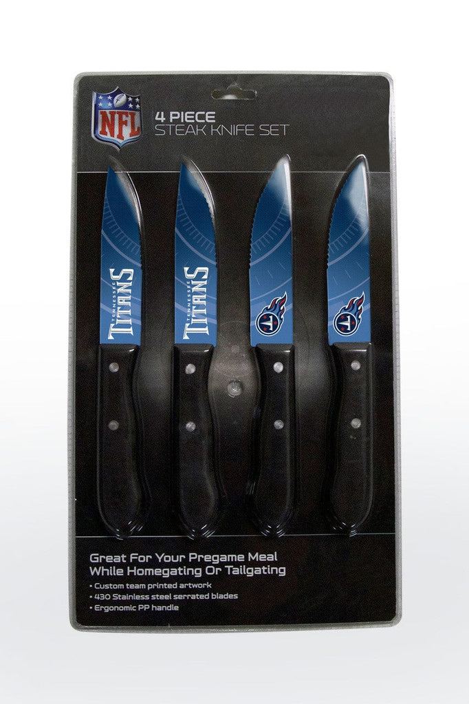 Knife Set Steak 4 Pack Tennessee Titans Knife Set - Steak - 4 Pack - Special Order 771831102316