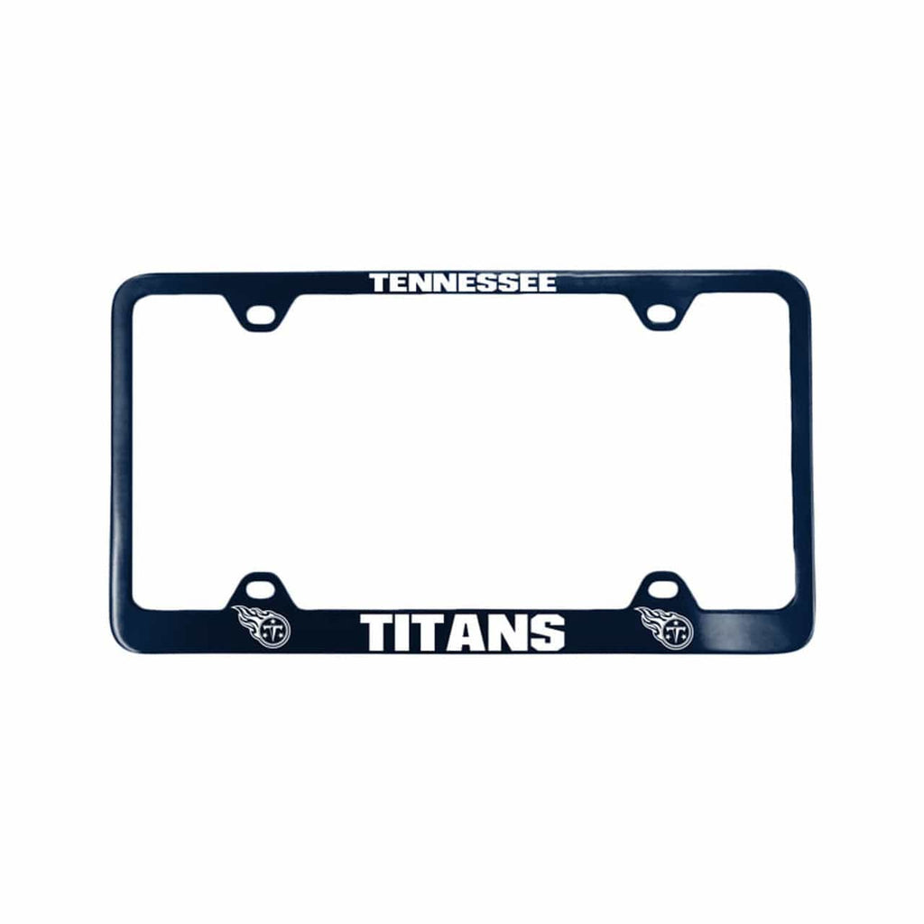 License Plate Frame Laser Cut Tennessee Titans License Plate Frame Laser Cut Blue 023245919432