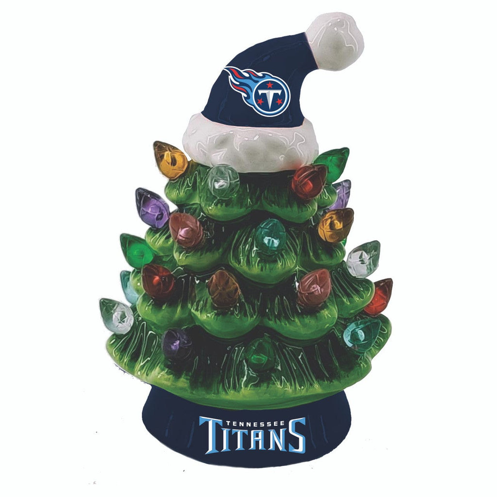 Holiday Ornaments Tennessee Titans Ornament Christmas Tree LED 4 Inch 801946083825