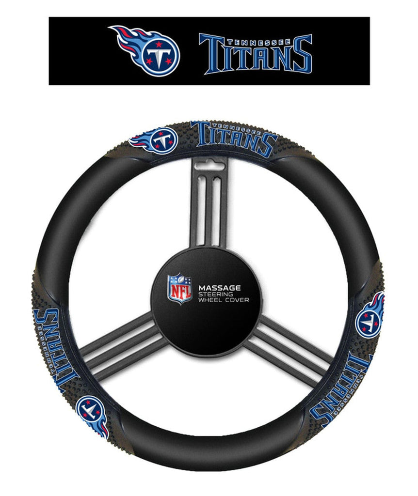 Tennessee Titans Tennessee Titans Steering Wheel Cover Massage Grip Style CO 023245966436