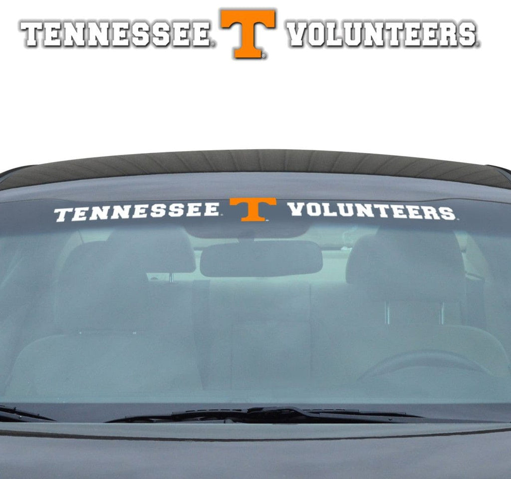 Decal 35x4 Windshield Style Tennessee Volunteers Decal 35x4 Windshield 681620807653