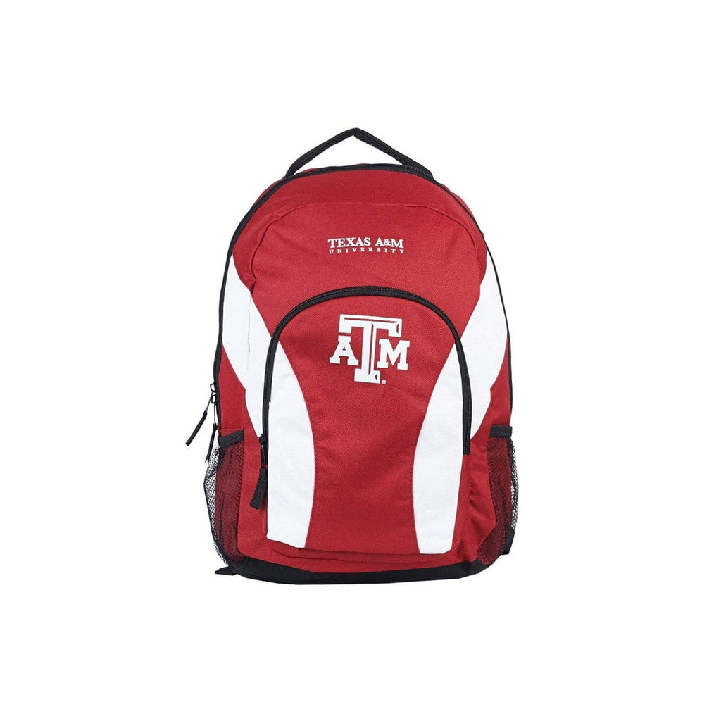 Backpack Draftday Style Texas A&M Aggies Backpack Draftday Style Maroon and White 087918907812