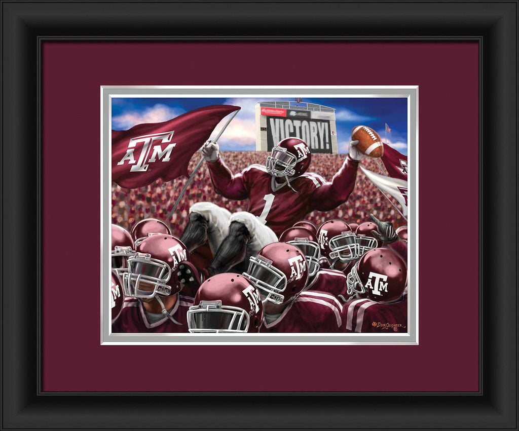 Sign 15x18 Celebration Texas A&M Aggies Celebration Print 15"x18" 848655047069