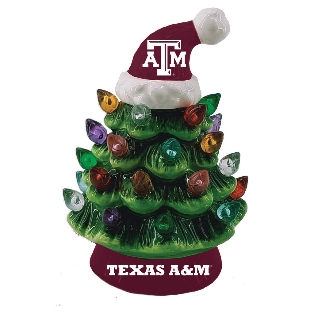 Holiday Ornaments Texas A&M Aggies Ornament Christmas Tree LED 4 Inch 801946081753