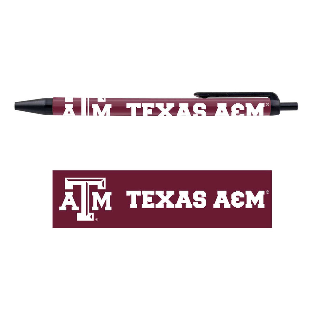 Pens Click Style 5 Pack Texas A&M Aggies Pens 5 Pack 032085319937