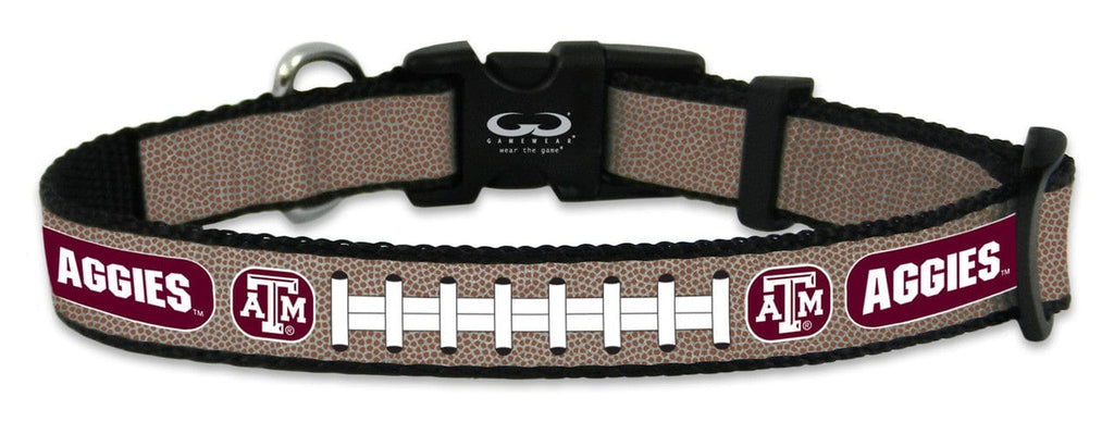 Pet Collar Small Texas A&M Aggies Reflective Small Football Collar 844214070738