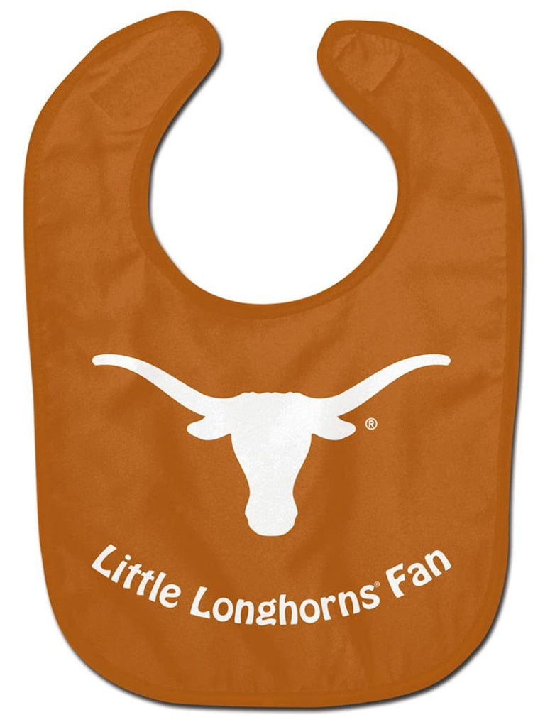 Baby Bib Texas Longhorns Baby Bib - All Pro Little Fan 099606201539