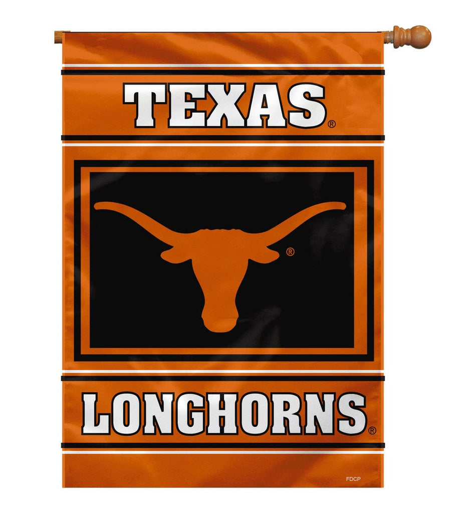 Texas Longhorns Texas Longhorns Banner 28x40 House Flag Style 2 Sided CO 023245548670