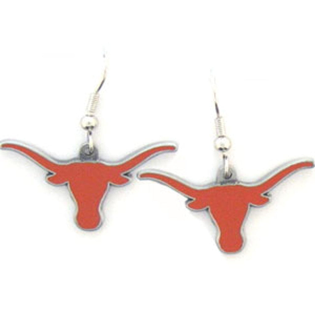 Jewelry Earrings Dangle Texas Longhorns Dangle Earrings 754603481222