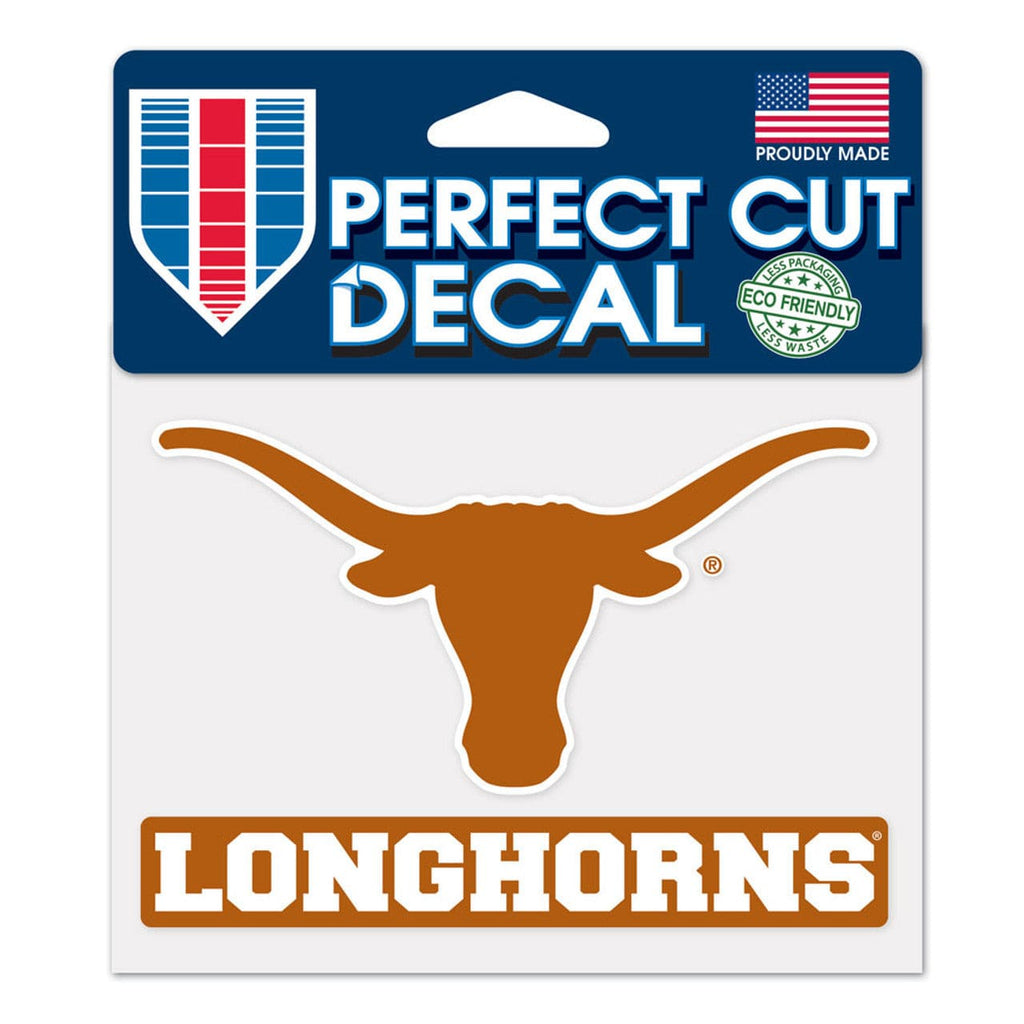 Decal 4.5x5.75 Perfect Cut Color Texas Longhorns Decal 4.5x5.75 Perfect Cut Color 032085375889