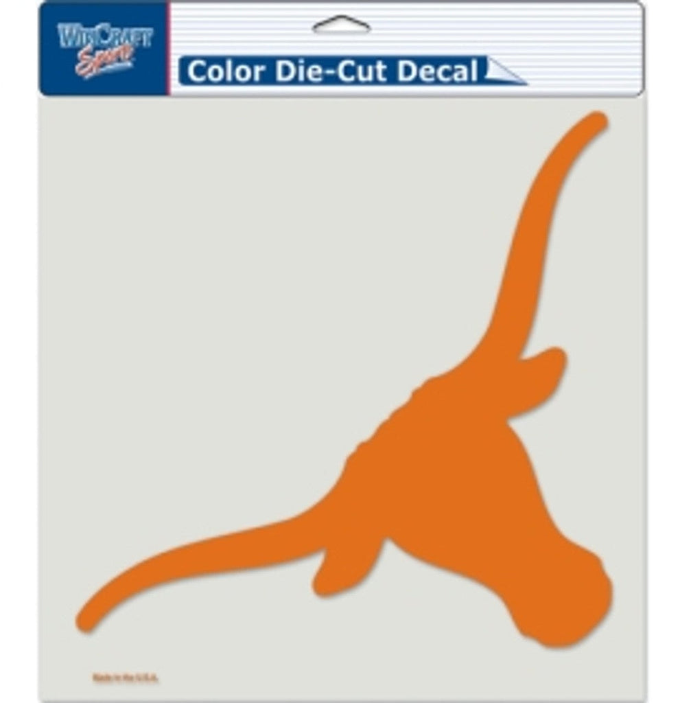 Decal 8x8 Perfect Cut Color Texas Longhorns Decal 8x8 Die Cut Color 032085806130