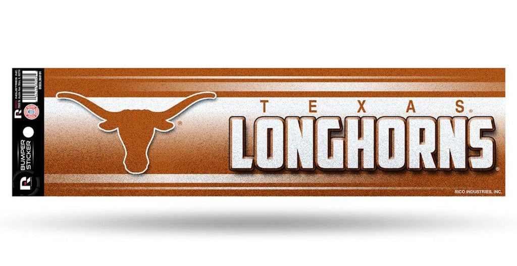 Decal Bumper Sticker Glitter Texas Longhorns Decal Bumper Sticker Glitter 094746826529