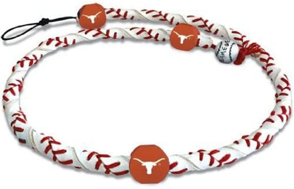 Texas Longhorns Texas Longhorns Necklace Frozen Rope Classic Baseball CO 844214030954