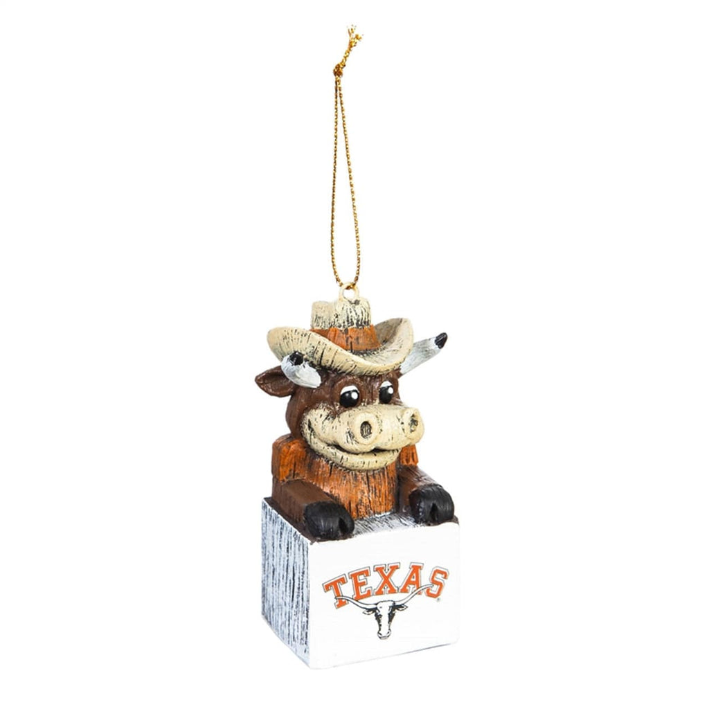 Ornament Tiki Mascot Texas Longhorns Ornament Tiki Design - Special Order 808412799532