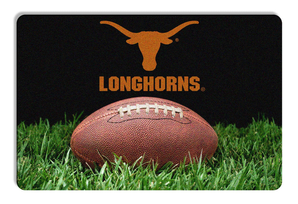 Texas Longhorns Texas Longhorns Pet Bowl Mat Classic Football Size Large CO 844214071612