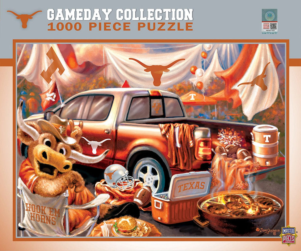 Puzzle 1000 Piece Texas Longhorns Puzzle 1000 Piece Gameday Design 705988010354