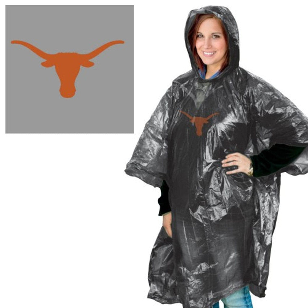 Rain Ponchos Texas Longhorns Rain Poncho 099606253163